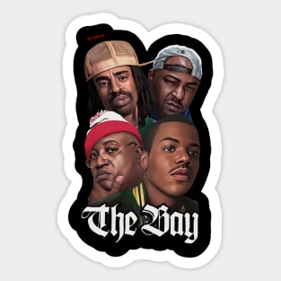 Bay Area Rap Sticker